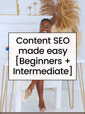 Content SEO made easy [Beginners + Intermediate]