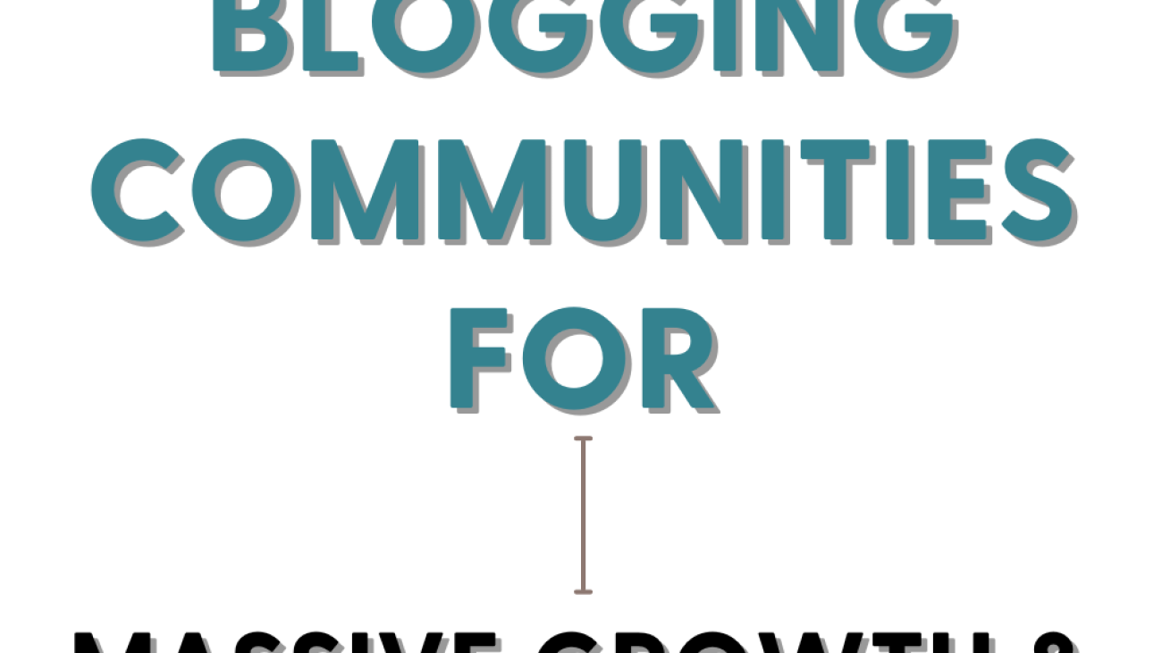 Blogging Communities-Pinterest