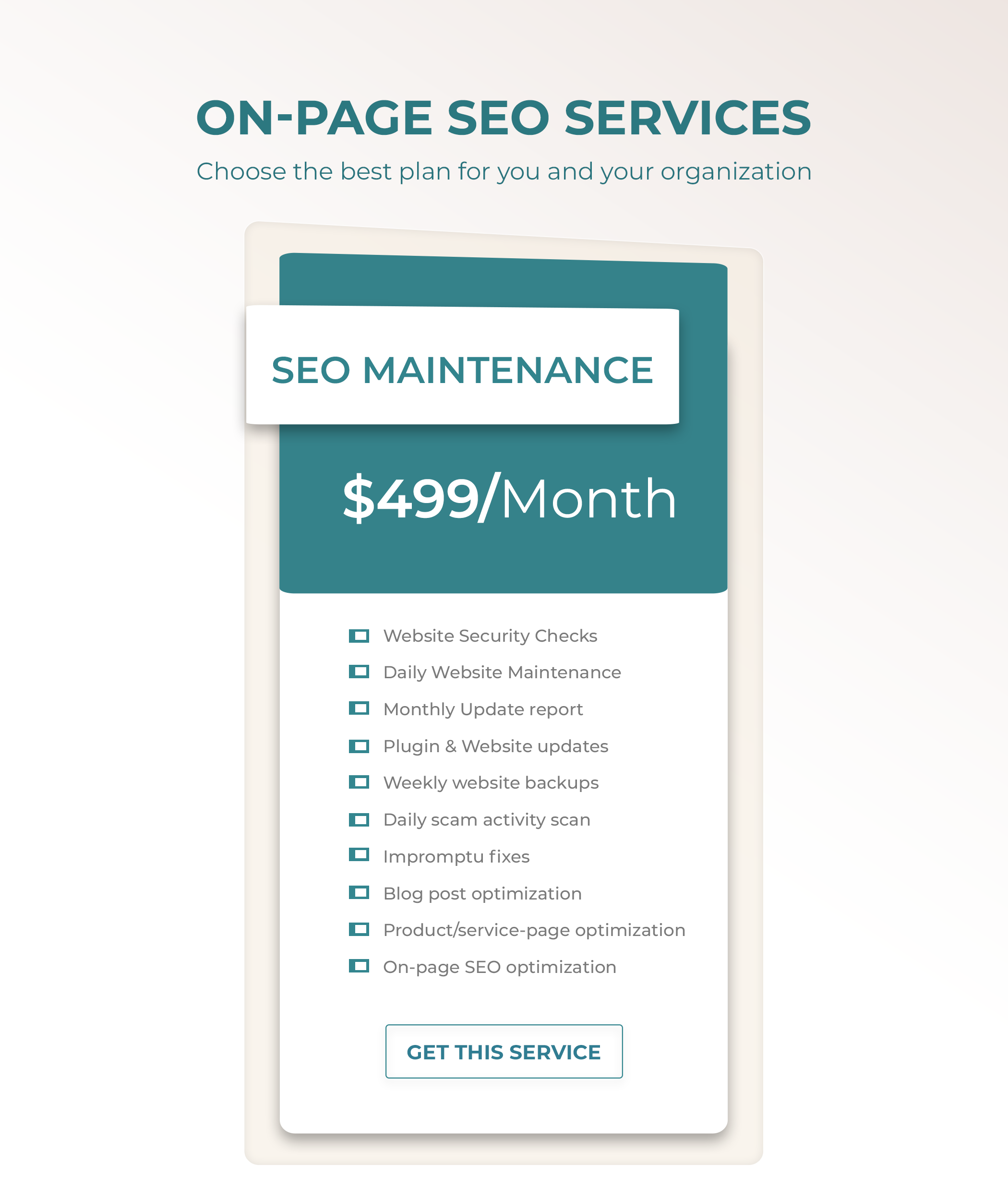 Website Optimization 21 ON PAGE SEO PACKAGES SEO MAINTENANCE_074232