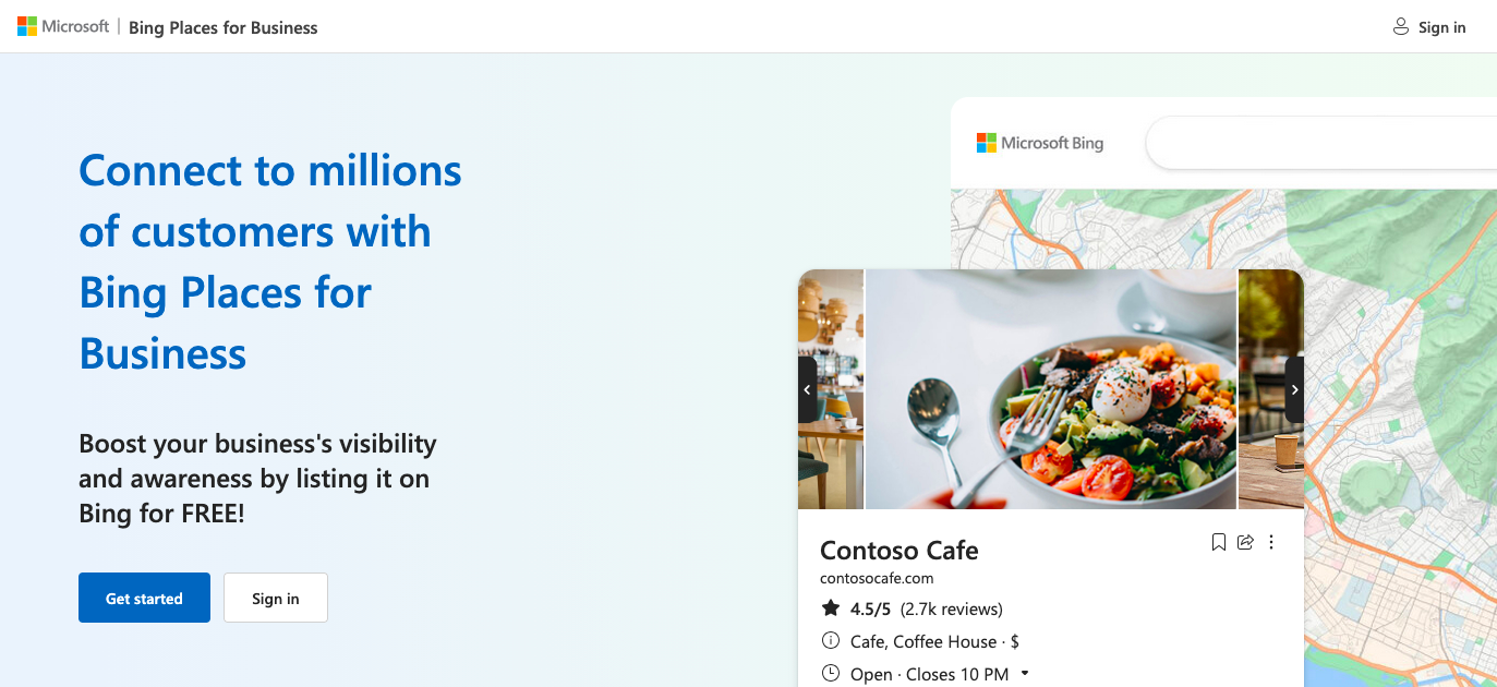 Bing-Places-for-business-homepage-screenshot