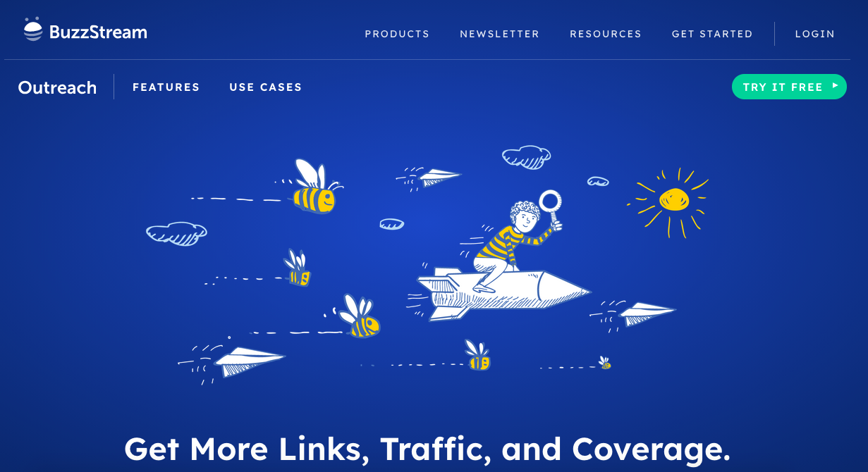 BuzzStream-homepage-screenshot