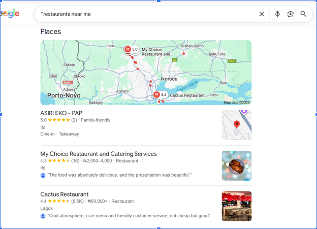 Restaurants-near-me-SERP-screenshot