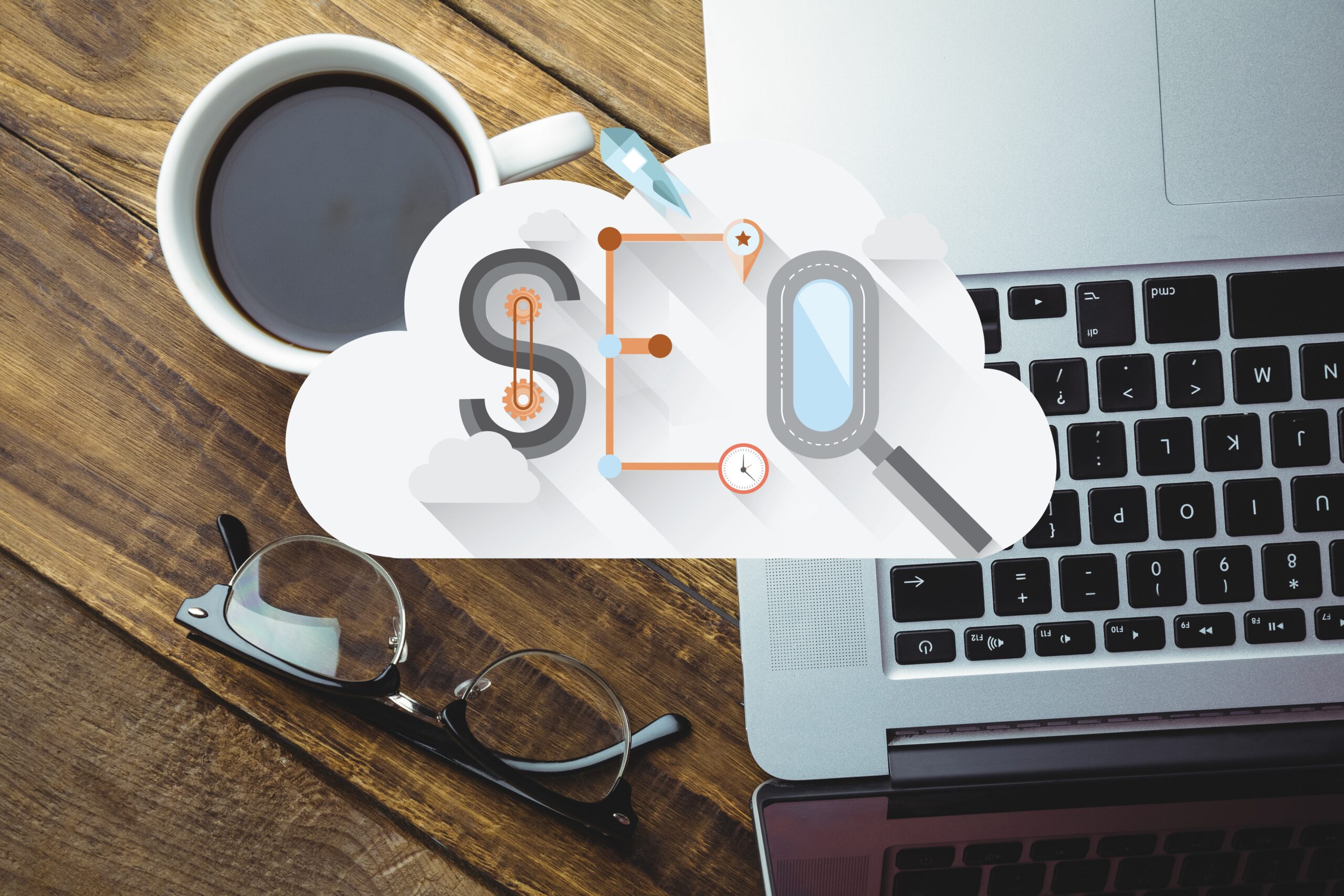 SEO-written-on-clouds