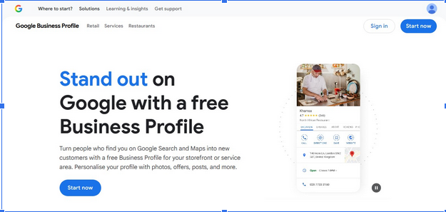 HOW TO SET UP A GOOGLE BUSINESS PROFILE SUCCESSFULLY IN 2026 2 Set up a Google Business Profile