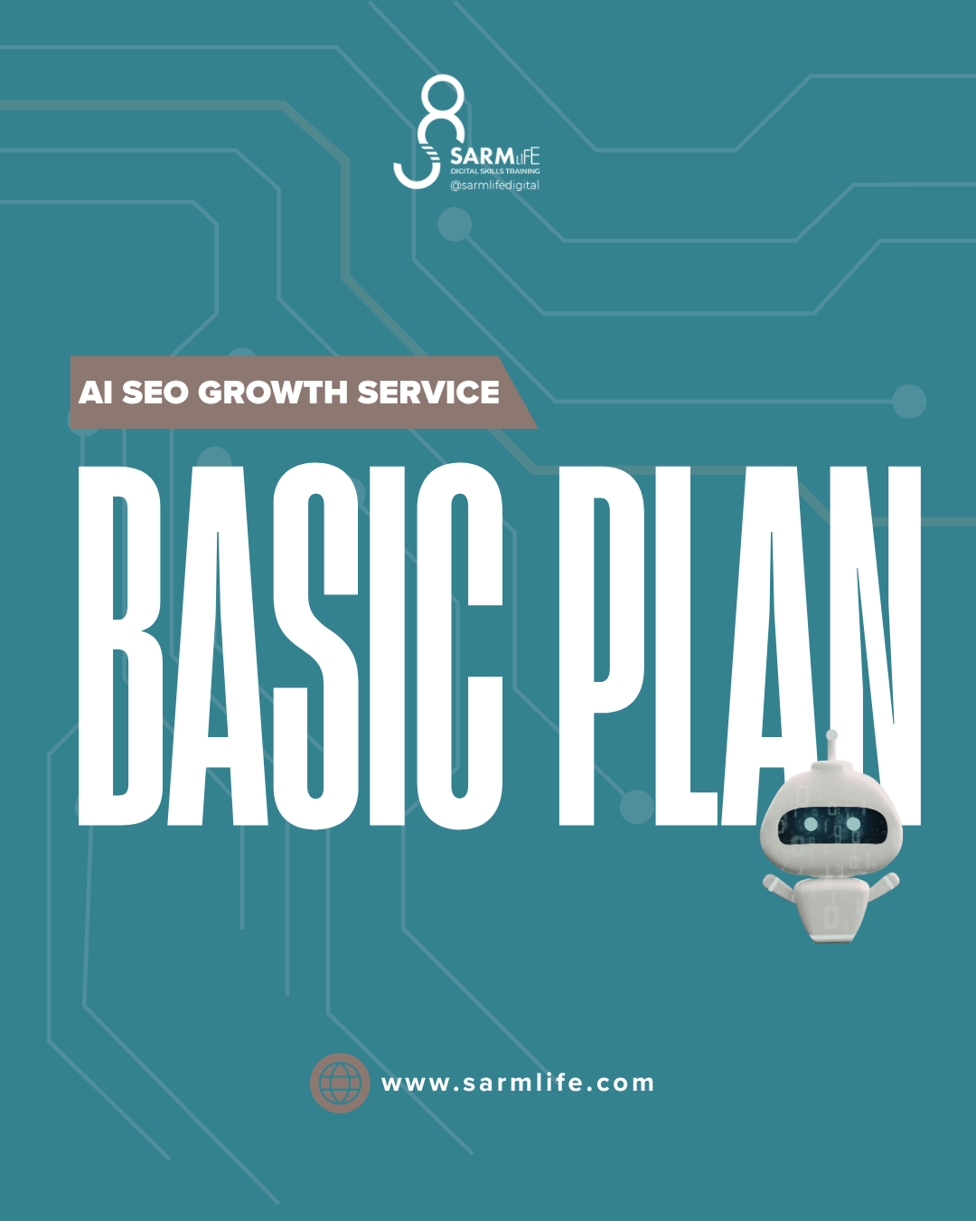 AI SEO Growth Service - BASIC PLAN 1 SARMLife-AI-SEO-Growth-Service-Basic-Plan