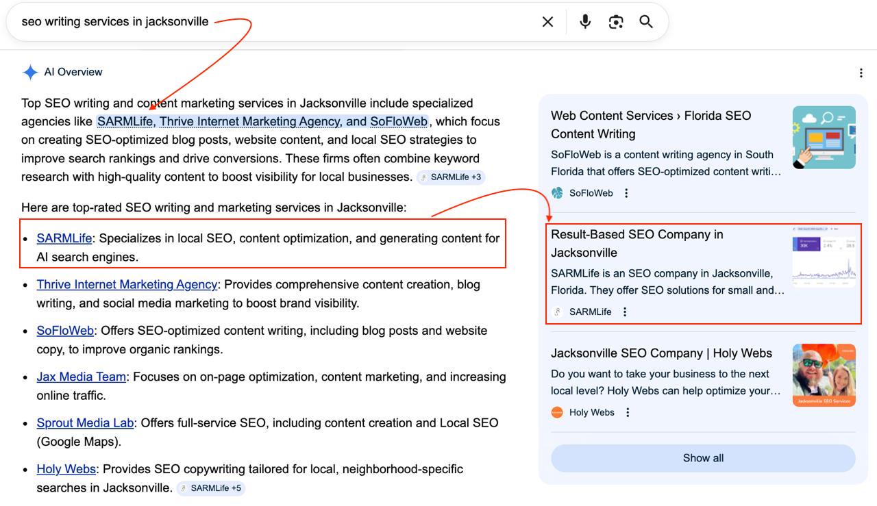 9 ESSENTIAL STEPS FOR GOOGLE BUSINESS PROFILE OPTIMIZATION (2026) 2 SARMLife-SEO-Writing-service-in-AI-overviews