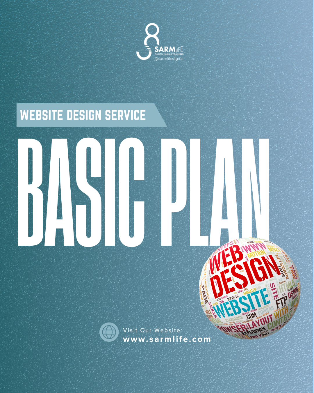 Website Design Service - BASIC PLAN 1 SARMLife-Website-Design-Service-Basic-Plan