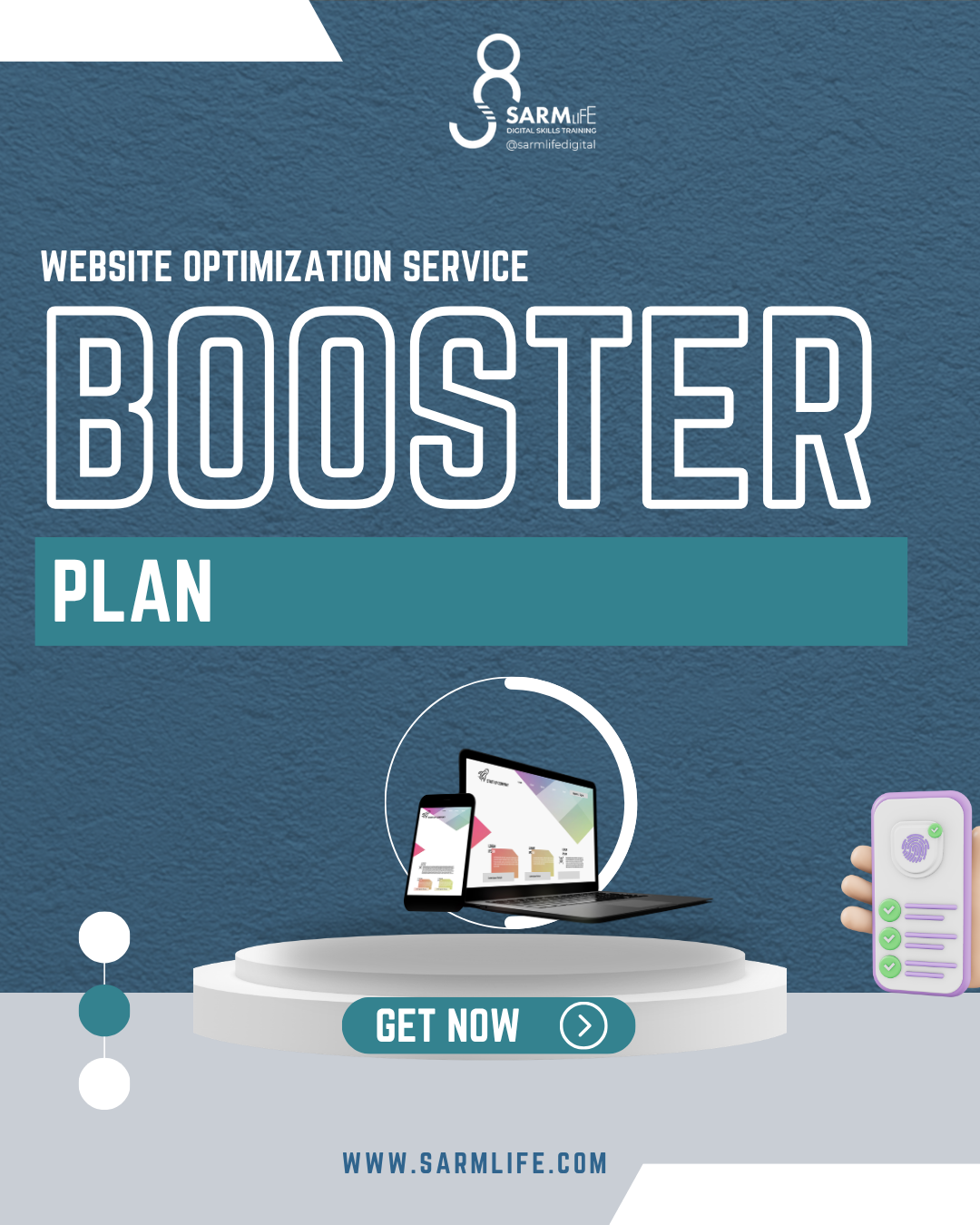 Website Optimization Service - BOOSTER PLAN 1 SARMLife-Website-Optimization-Service-Booster-Plan