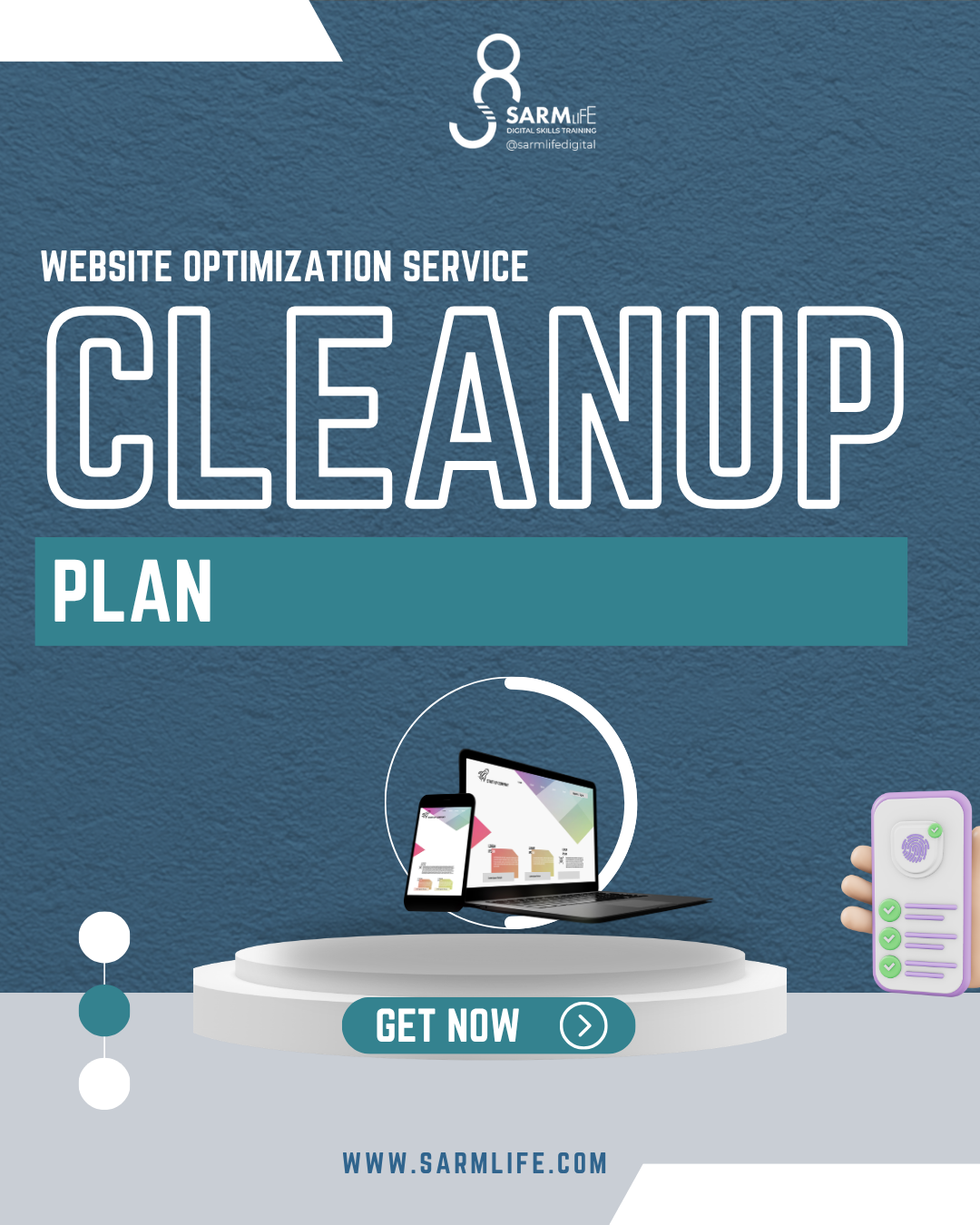 Website Optimization Service - CLEANUP PLAN 1 SARMLife-Website-Optimization-Service-Cleanup-Plan