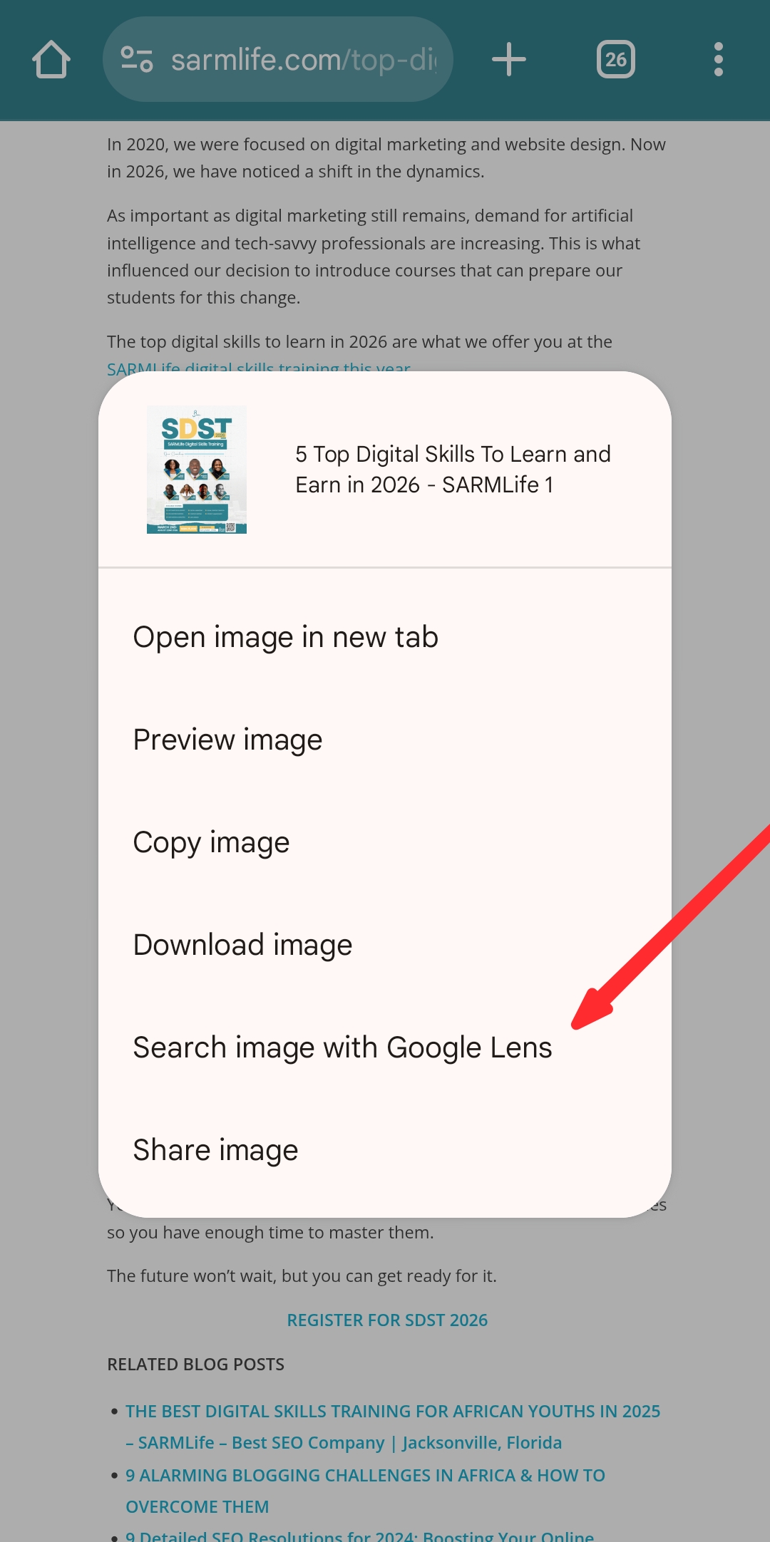 HOW TO DO A GOOGLE REVERSE IMAGE SEARCH EASILY IN 2026 8 phone-webpage-image-reverse-image-search